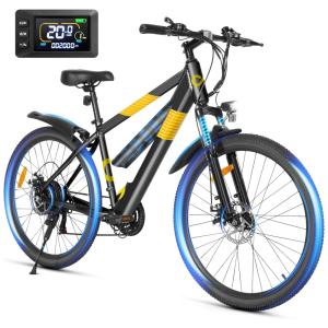 Bicicleta Elétrica Mountain Bike MULTIJOY EB263 – Motor 700 W, Bateria Oculta 48V 7,8Ah, 21 Velocidades, Suspensão Frontal, Freios a Disco