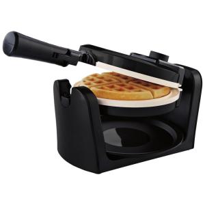 Máquina de Waflle Giratória com Infusão de Titânio, 1080W, 110v, OSTER CKSTWFBF10W ECO, Preto