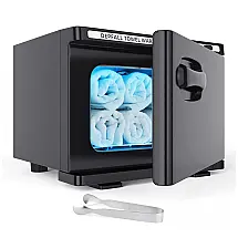 Aquecedor de Toalha Elétrico para Barbearia 8L, 110V, DEPFALL, Preto