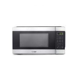Micro-ondas de Bancada Commercial CHEF, Preto com Acabamento em Aço Inoxidável