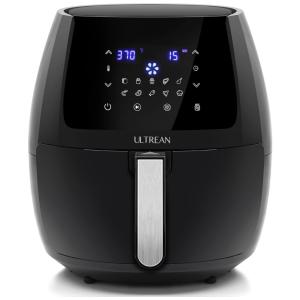 AirFryer 5,5L 10 Predefinições Digital LCD, 1700W, 110v, ULTREAN AF0301, Preto