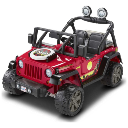 Carro, Carrinho Elétrico Infantil Off Road a Bateria 12V 2 Assentos com Churrasqueira, POWER WHEELS GNH86, Vermelho