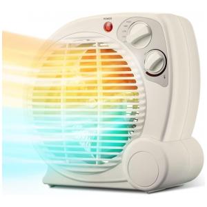 Ventilador de Torre 3 Velocidades, Silencioso, Tela de LED, 50W, 110v, AIKOPER, Preto