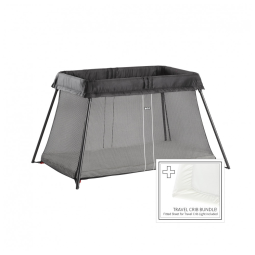 Cercadinho para Bebê com Lençol, BabyBjörn 640001US, Preto