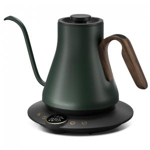 Chaleira Elétrica INTASTING Gooseneck, Controle de Temperatura, Inox, Aquecimento Rápido, para Café Coado, Chá e Água Quente, 0