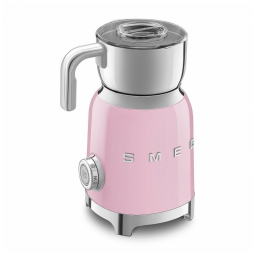 Espumador de Leite SMEG Retro 50s Style com 2 Discos, 6 Programas Pré-Definidos de Espumar Leite Quente ou Frio e Aquecimento por Indução