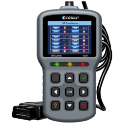 Scanner Automotivo com Diagnóstico OBD2, 12V, CGSULIT SC301, Cinza