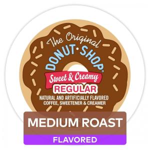 Keuring Kcup TODS Regular TorraMédia DoceCremoso 60u1u2espresso Kosher, THE DONUT SHOP 5000053135, Marrom