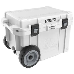 Cooler Térmico Portátil 45 Litros com Rodas, Pelican, Branco