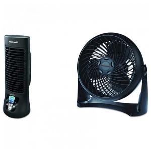 Honeywell HTF210B Ventilador de Mesa e Ventilador de Circulação de Ar HT 900, preto