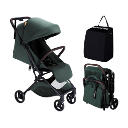 Carrinho de Bebê de Viagem Leve MAMAZING - Premiado Ouro Moms Choice, Compacto e Amigo do Avião, Design Dobrável com Uma Mão, 5,2 kg