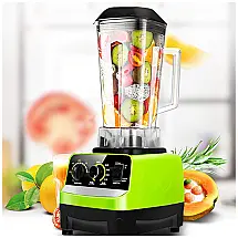 Liquidificador Profissional 2 L com Velocidade Ajustável, 110V 1300W, Weglae, Verde