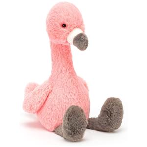 Jellycat Bashful Flamingo de Pelúcia , Rosa