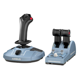 TCA Joysticks e Quadrante Acelerador Edição Airbus PC, Windows, THRUSTMASTER 2960842.0, Azul