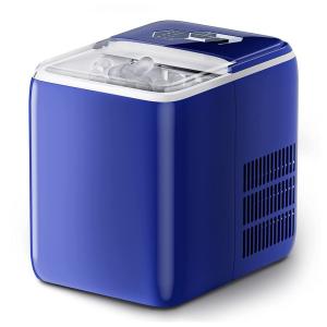 Simoe Máquina de Gelo Automática Portátil até 19 kg de Gelo em 24h, 110V, 150W, Azul