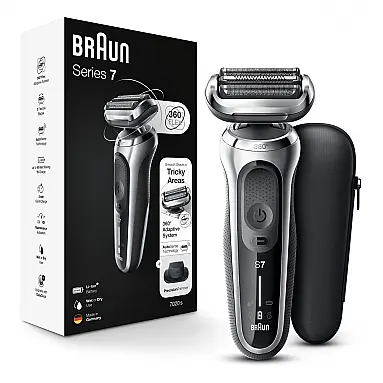 Barbeador Elétrico Masculino Portátil Braun