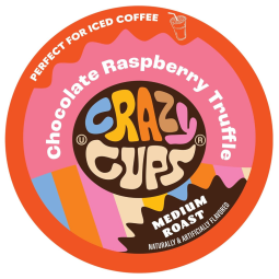 Cápsulas de Café Trufa de Framboesa e 22u, CRAZY CUPS TRTAZ11A, Marrom