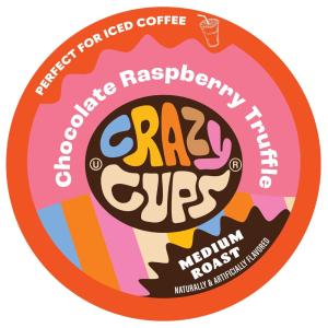 Cápsulas de Café Trufa de Framboesa e 22u, CRAZY CUPS TRTAZ11A, Marrom