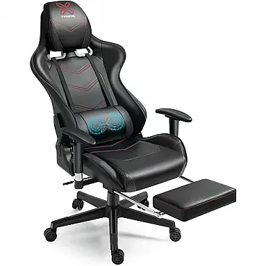 Cadeira Gamer Ergonômica Giratória com