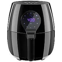 Fritadeira Elétrica Air Fryer, 5L 7 Configurações 1350W, 110v, ELITE GOURMET EAF5317D, Preto