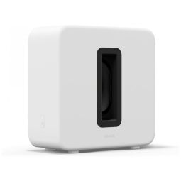 Sonos Sub Subwoofer Sem Fio, Graves Profundos, Dois Woofers Elípticos, Wi-Fi 4, Controle via App Sonos – Branco