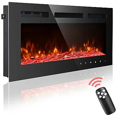 Lareira Elétrica de Embutir A54x91L