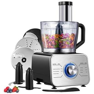 Processador de Alimentos 2.8L, 600W, 110v, A, C, Preto