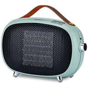 Teioe M7 Aquecedor de Cerâmica Elétrico Portátil, 800W, 110V, Verde
