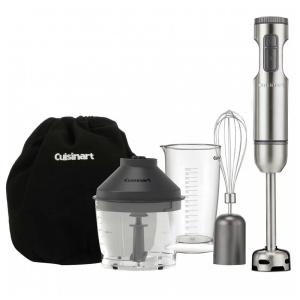 Mixer 3 em 1 com 2 Velocidades e Acessórios, 300W, 110v, CUISINART, Prateado