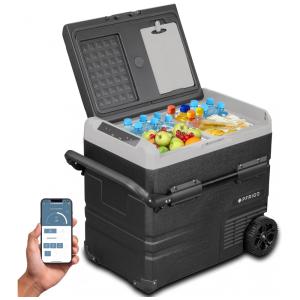 Cooler Elétrico Automotivo Portátil 55 Litros com Controle por APP, PFRIGO, Preto