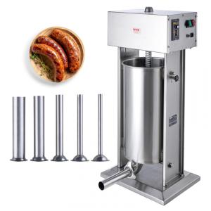 Ensacadeira Elétrica VEVOR, Capacidade de 25 L 25 Kg, Motor de 400W, Controle de Velocidade Contínuo e Pedal, Aço Inoxidável Alimentar 304