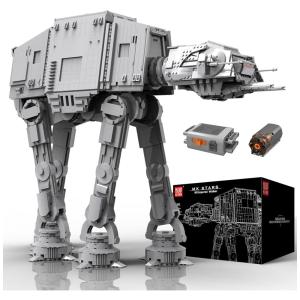 Kit de Construção Star Plan Toy MOC Movie Game com 6919 Peças para Crianças e Adultos, Mould King, Cinza