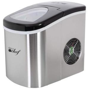 Máquina de Gelo Automática Portátil até 11 kg de Gelo em 24h, 110v, DECO GEAR DCIMSTS, Prateado
