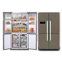 Geladeira Frigidaire FRS910SS com Freezer Inferior 220V