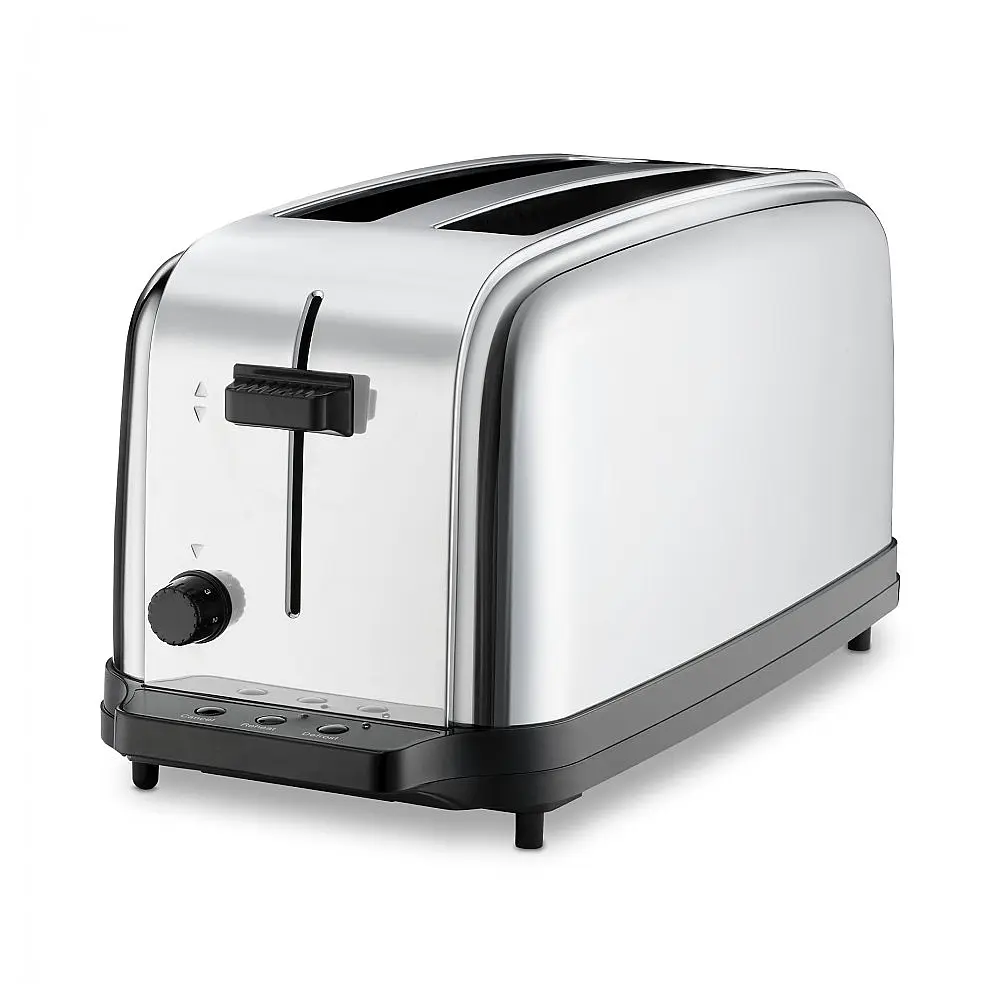 Torradeira Elétrica 4 Fatias com 5 Níveis de Tostagem de Aço Inoxidável, 110v, WARING WCT704, Prateado