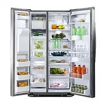 Geladeira Side by Side GE GSE27NGBCSS 220V