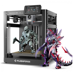 Impressora 3D FLASHFORGE AD5M: Calibração Automática em 1 Clique, Impressão Rápida de 600mm/s, Precisão de Alta Velocidade CoreXY em Cada