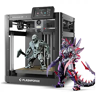Impressora 3D FLASHFORGE AD5M: Calibração