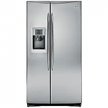 Refrigerador GE PSE25VGXC SS Aço Inox e Cinza 12 Kg Capacidade de Congelamento 220V