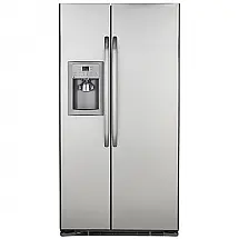 Geladeira Side by Side GE GSE22KEBFSS 220V