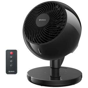 Ventilador de Mesa AIRMATE com 10 Velocidades e Controle, 110V, Preto