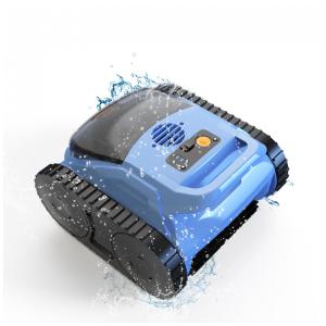 Aspirador Robótico para Piscinas de Piso, Marca Zyerch, Cor Azul Escuro, Limpeza Profunda e Rápida, Modelo Pool Vacuum 2025, Voltagem 110V
