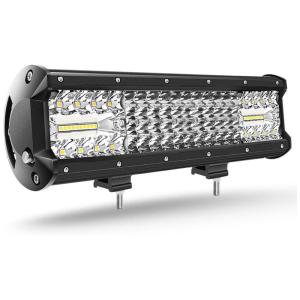 Farol de Milha LED Off Road 30cm Alumínio Fundido à Prova Dágua 9 a 30V, BRAVEWAY, Branco