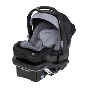 Assento Infantil Cadeira Automotiva Secure com Base e 3 Posições Ajustáveis, e, BABY TREND CS66C50B, Cinza