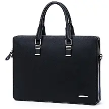 Bolsa, Pasta de Couro para Laptop Unissex, BOSTANTEN 6927503704454, Preto