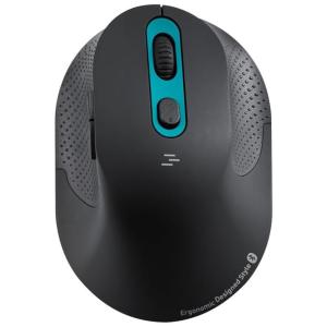 Mouse Ergonômico Vertical Óptico com Fio Reduz a Tensão do Pulso, 800, 2400 DPI, SANWA SUPPLY GMAD6, Preto