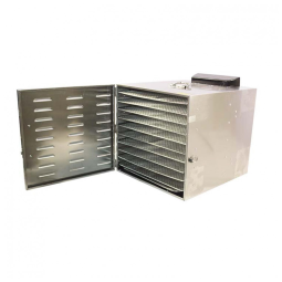 Desidratador de Alimentos Profissional com 10 Bandejas em Aço Inoxidável, 110V 800W, HayWHNKN