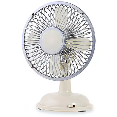 Ventilador de Mesa Portátil Retro