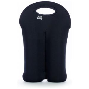 Bolsa Térmica Para Transporte de Vinhos BUILT até 2 Garrafas, Preta