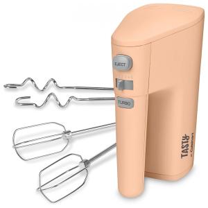 Batedeira de Mão com 5 Velocidades e Acessórios de Aço Inox, 200W, 110v, TASTY BY CUISINART HM200TTN, Laranja